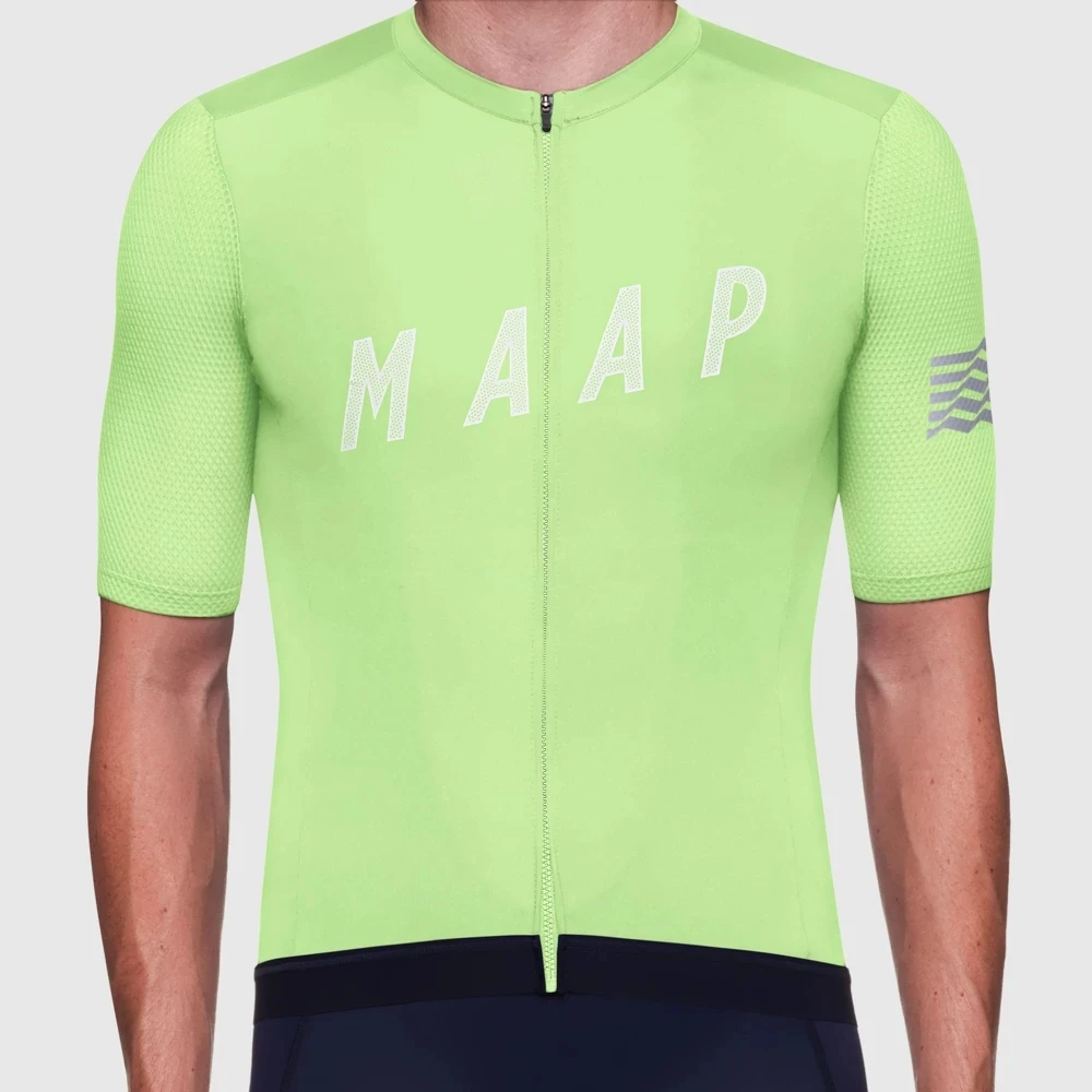 Jersey Maap pro Competition версия Велоспорт Джерси Сверхлегкий короткий рукав рубашка mtb велосипед camisa ciclismo Майо эластичная лента шорты - Цвет: Jersey