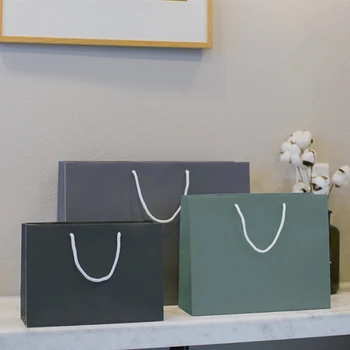 

10PCS/Pack Gift Bags Kraft Packaging Paper Storage Bag for Wedding Candy Favor Bag With Gift Bag With