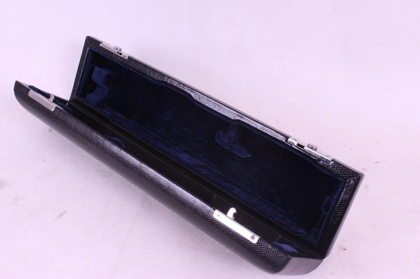 Yinfente 16 Hole Flute Case Hard wood +Leather package case Black Color #4