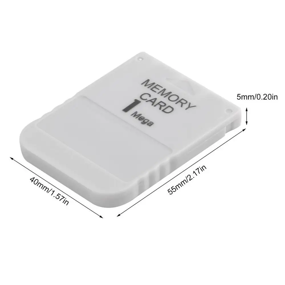 Новая карта памяти PS1 1 Playstation Mega PSX игра практичная доступная белая M 1MB|Картриджи| |