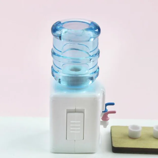 Mini Water Dispenser For Doll Blythe Doll Accessories Mini Dollhouse Diy Decoration Simulation Kitchen Toy For Kids Gift 2