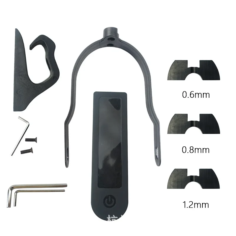 

For XIAOMI Mijia M365 Electric Skateboard Front Hook M365 pro Front Rear Mudguard Support Dashboard Cover Vibration Rubber Set