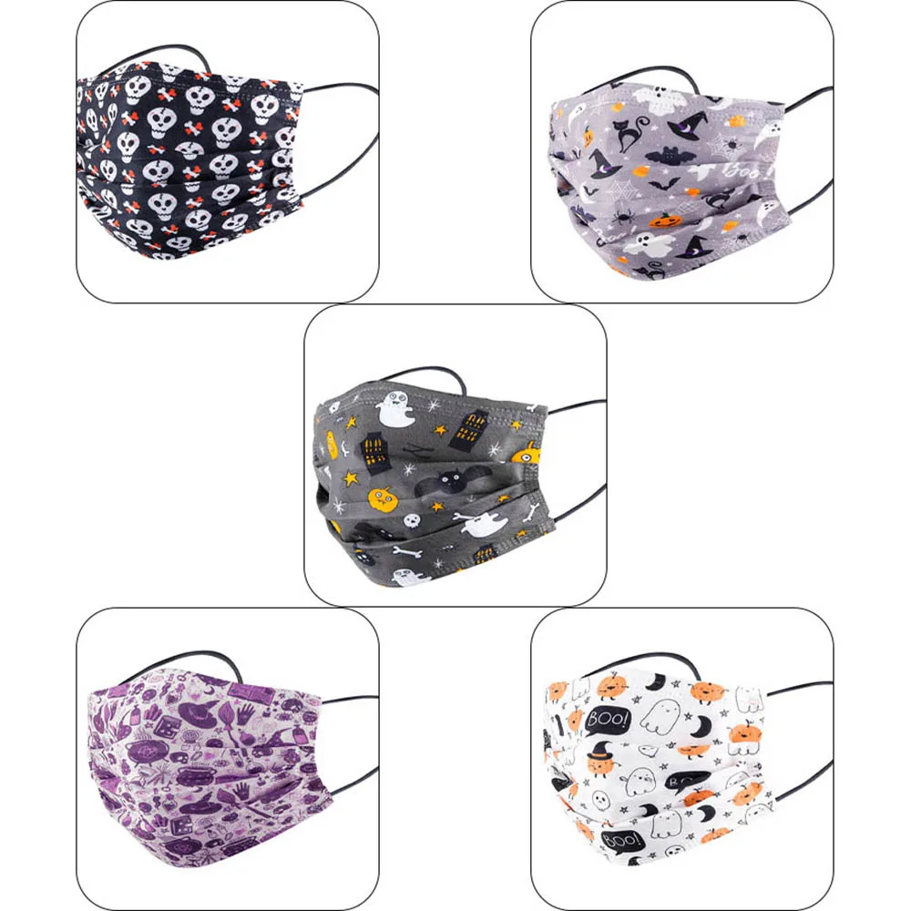 Рисунок 3 - Маски одноразовые для лица на Хэллоуин