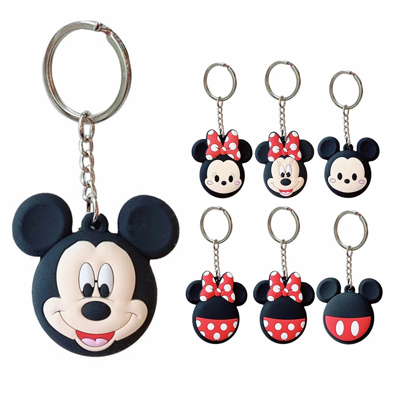 Disney с Микки и Минни силиконовый защитный чехол Крышка Брелок локатор протектор