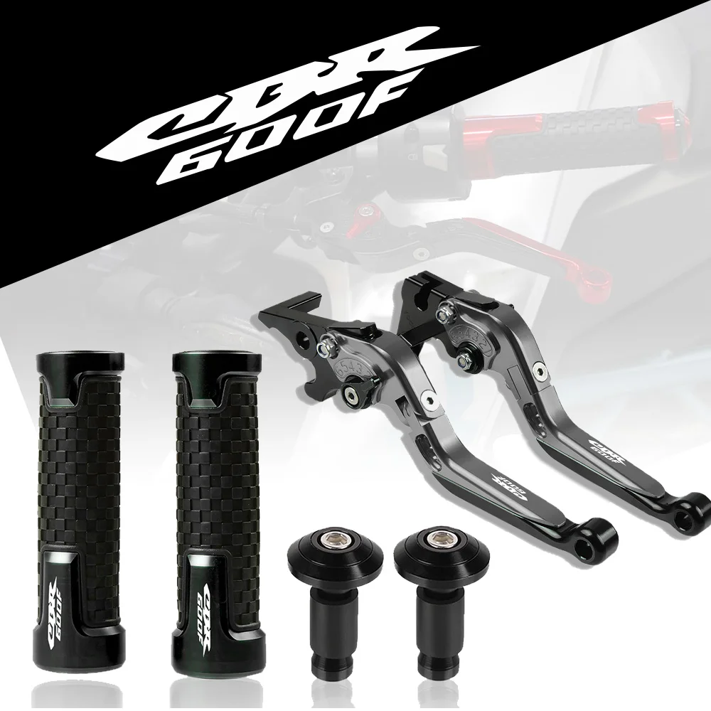 

Motorcycle Brake Clutch Lever+22MM Handle Grips Handlebar For Honda CBR600F CBR600 F2 F3 F4i 1991-2007 CBR600F 2011 2012 2013