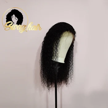 

Swag Hair Brazilian Remy Hair Deep Wave 13x4 Lace Front Wigs 100% Human Hair Natural Color Pre-Plucked 180% Wigs With Baby Hair