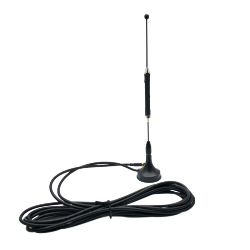 2 x 3.5dbi GSM Antenna SMA Male with Magnetic Base for Cell Phone Signal Booster 