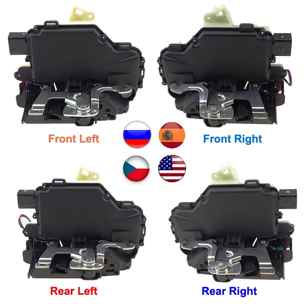 

Car Central Door Lock Actuator Latch Module Motor Mechanism Fit For VW Passat B5 Golf Jetta MK4 Beetle Octavia Bora 3B1837015A