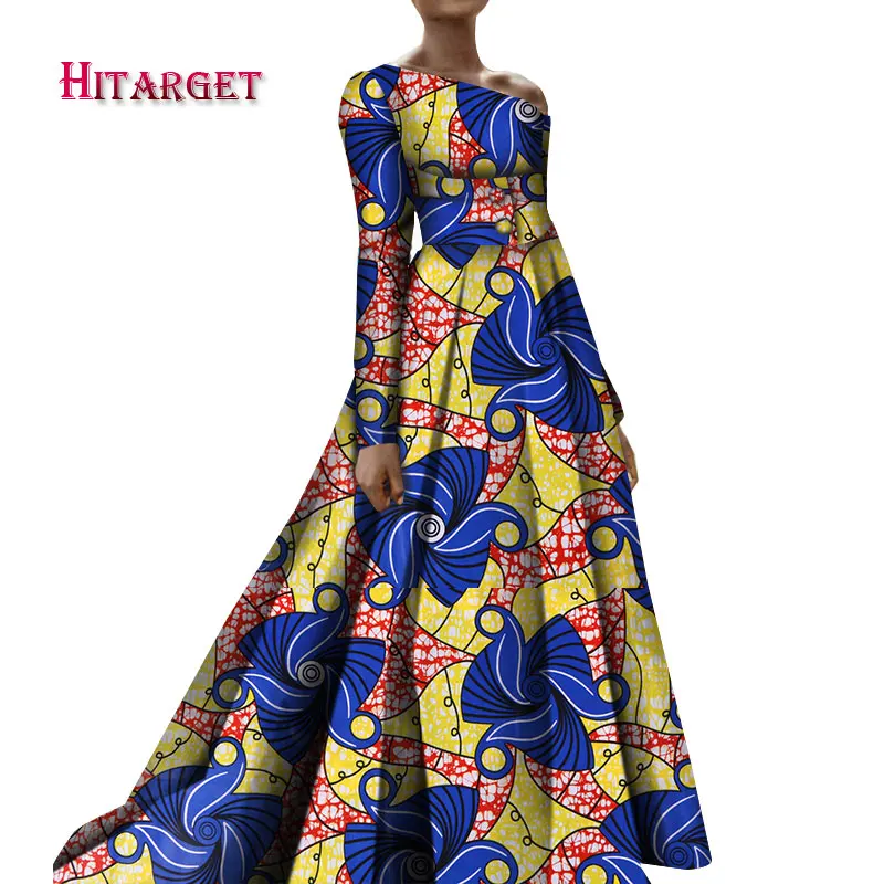 Осенняя Женская одежда в африканском стиле, женские свадебные платья длиной до пола с длинными рукавами, новинка 2020, африканская одежда для