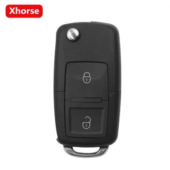 

Xhorse XKB508EN Wire Universal Remote Key B5 Style 2 Buttons for VVDI Key Tool