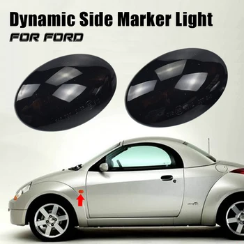 

2Pcs Dynamic LED Side Marker Light Flowing Turn Signal Light Blinker For Ford Fiesta MK3 MK4 KA Mondeo Transit Tourneo