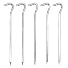 

5Pcs Useful Accessory Heavy Duty Snowfield Grassland Use Canopy Stakes for Outdoor Camping Canopy Stakes Canopy Stakes