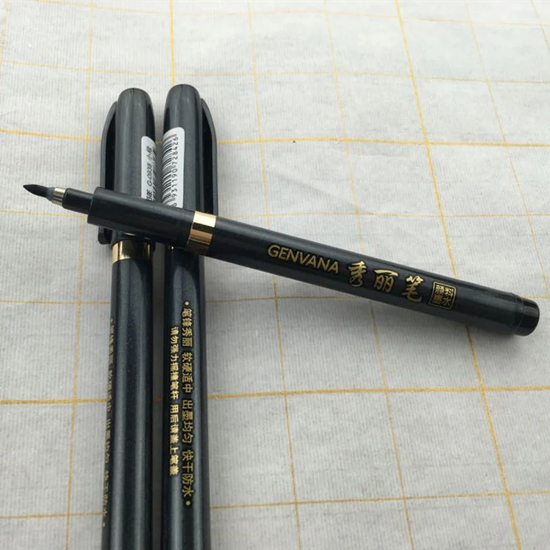 Yuksek Kaliteli Kaligrafi Fircalari Kalem 3 Adet Takim Kaligrafi Kalemi Japon Boyutu S M L Cin Ogrenci Kirtasiye Ofis Malzemeleri Chinese Calligraphy Brush Pen Calligraphy Brush Penbrush Pen Aliexpress