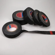 

19mmx 15M Adhesive Cloth Fabric Tape Cable Wiring Harness Noise Sound Insulation For Car Auto Looms car styling Tape