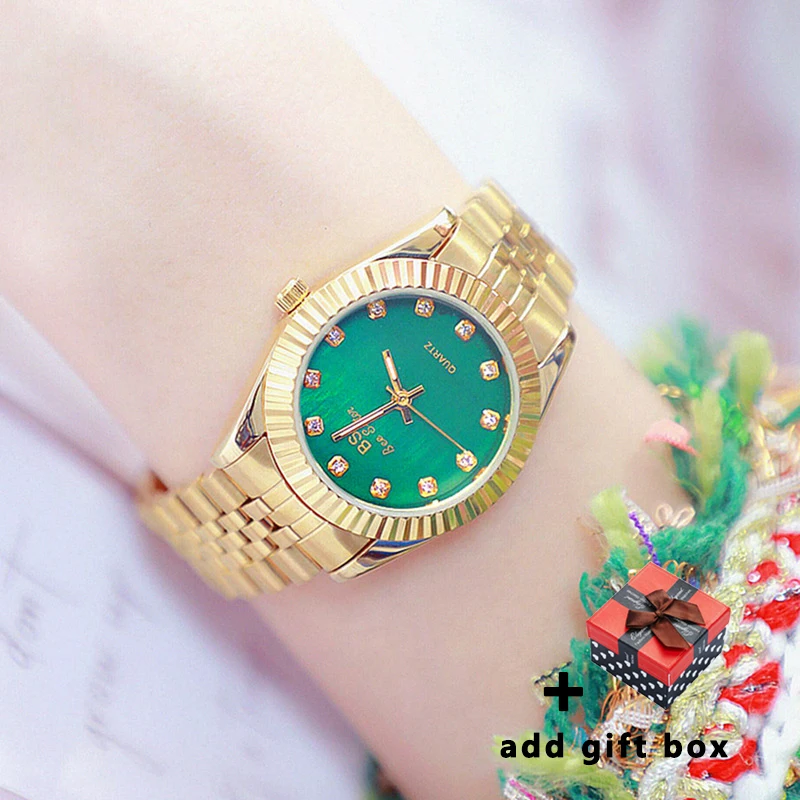 Bs Bee Sister Классические Золотые женские часы 2020 известный бренд элегантные
