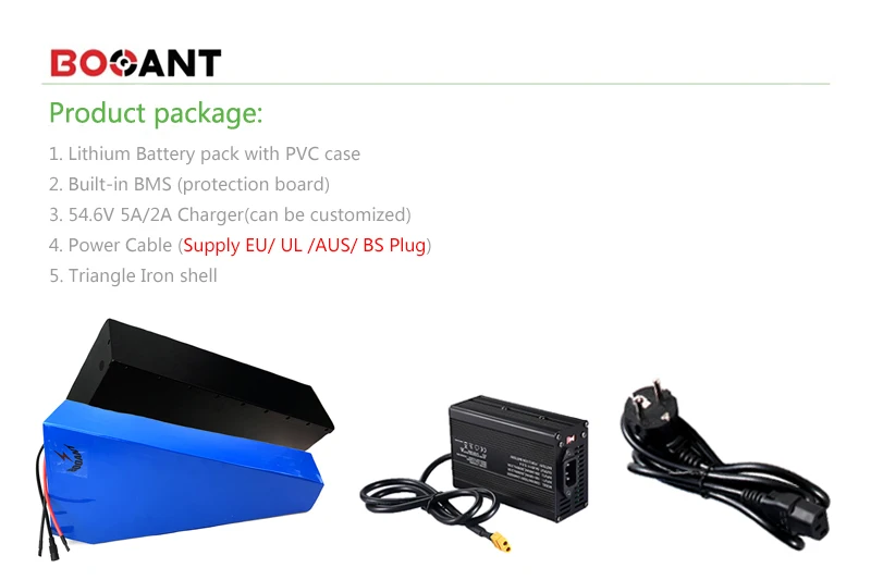 Cheap 1000W 20Ah 48V rechargeable ebike lithium battery for Samsung 35E 18650 48V 750W 1500W electric bicycle triangle battery pack 16