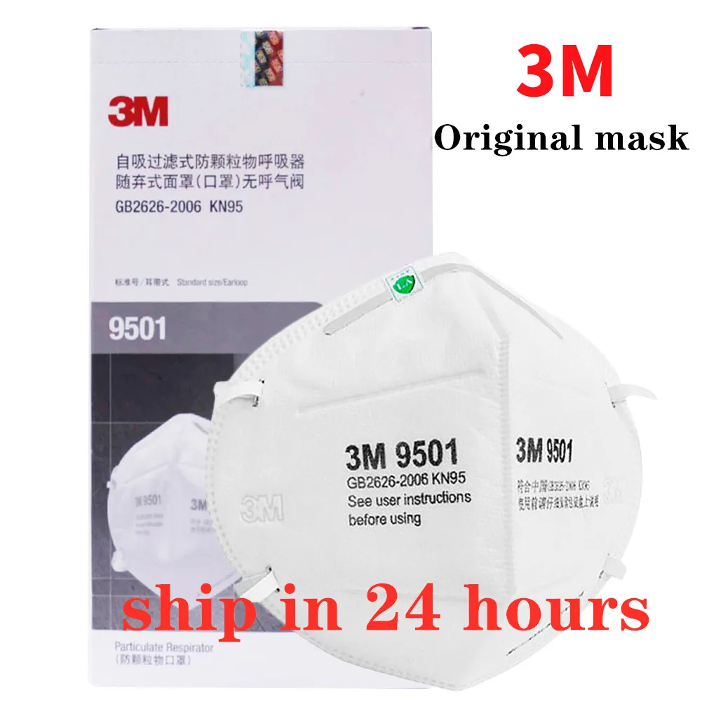 

3M FFP3 9502V Mask With Filter 95% Anti Dust Anti Virus Head Band KN95 Mask Protective Adult Face Mask PM2.5 Safety Working