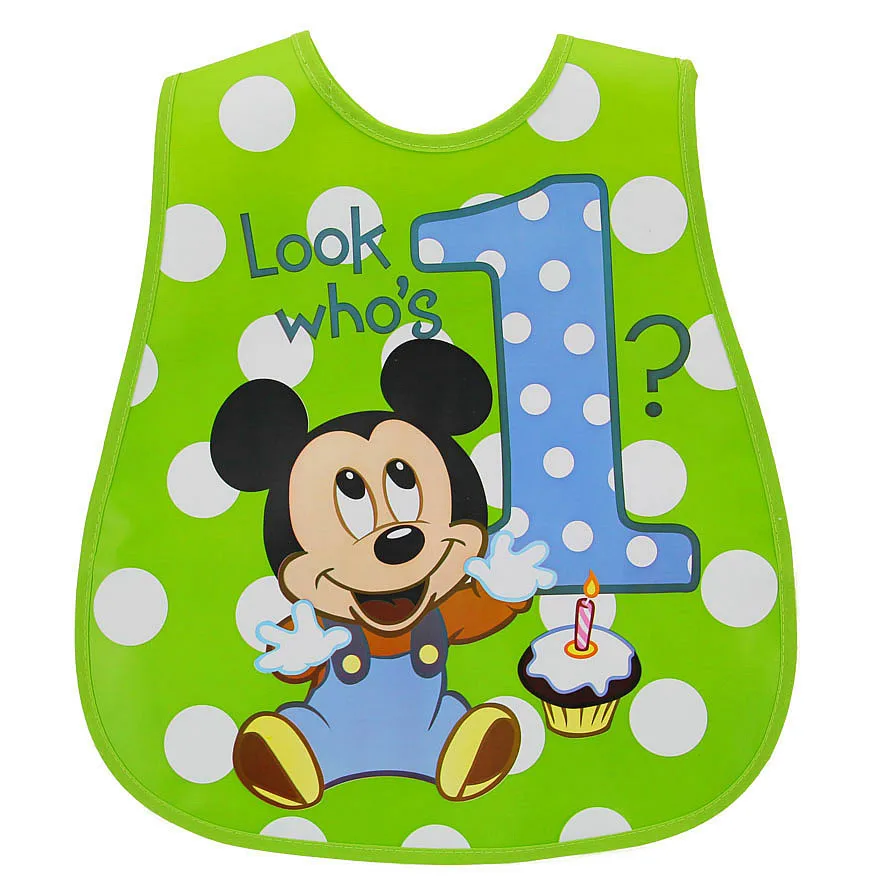 Disney 1pcs Baby Bibs Waterproof Feeding Baby Saliva Towel Newborn Cartoon Mickey Aprons Baby Bibs Adjustable Kids Baby Accessories Aliexpress