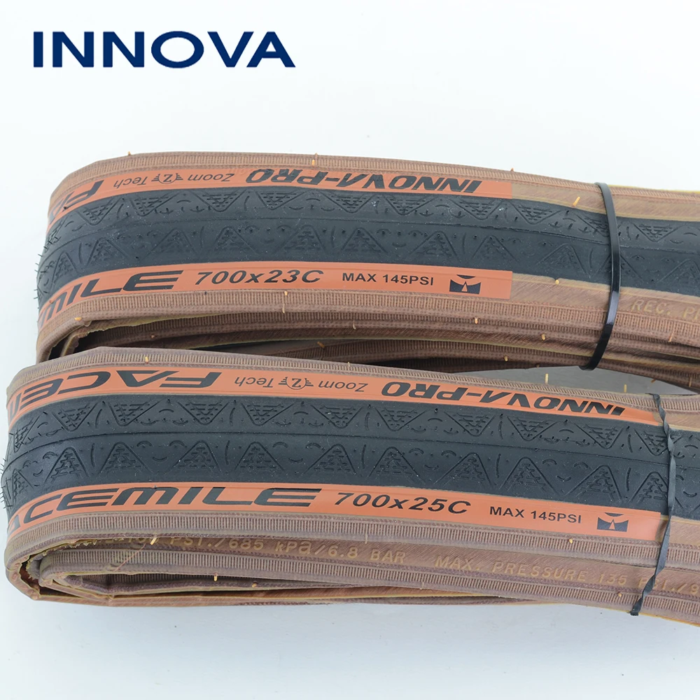 Велосипедные шины INNOVA 700 x 23C 25C 120TPI Kevlar антипрокол дорожные велосипедные