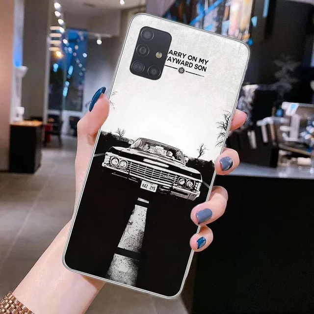 Supernatural Skull Dancing Soft Phone Case For Samsung A71 A41 A31 A10 A42 A21S A72 A52 A51 A11 A50 A70 A20e A32 A40 A12 Cover PTTM-CLS09