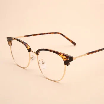 

New Square Restoration Literature and Art Ultra-Light Myopia Glasses Frame Baitao Fashion Business Flat Mirror