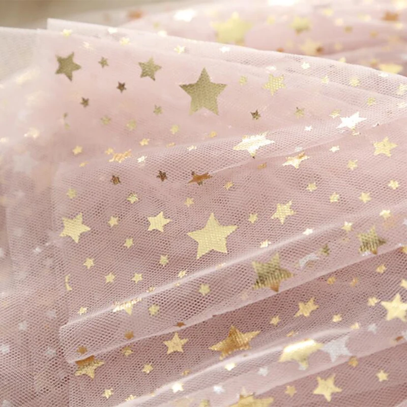 Girls' Unicorn Star Mesh Dress 6