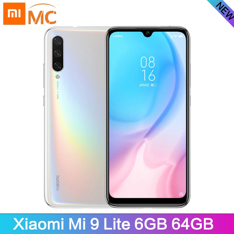 Дешево Глобальная версия Xiaomi Mi 9 Lite Восьмиядерный мобильный телефон Snapdragon 710 6 ГБ 64 Гб 6,39