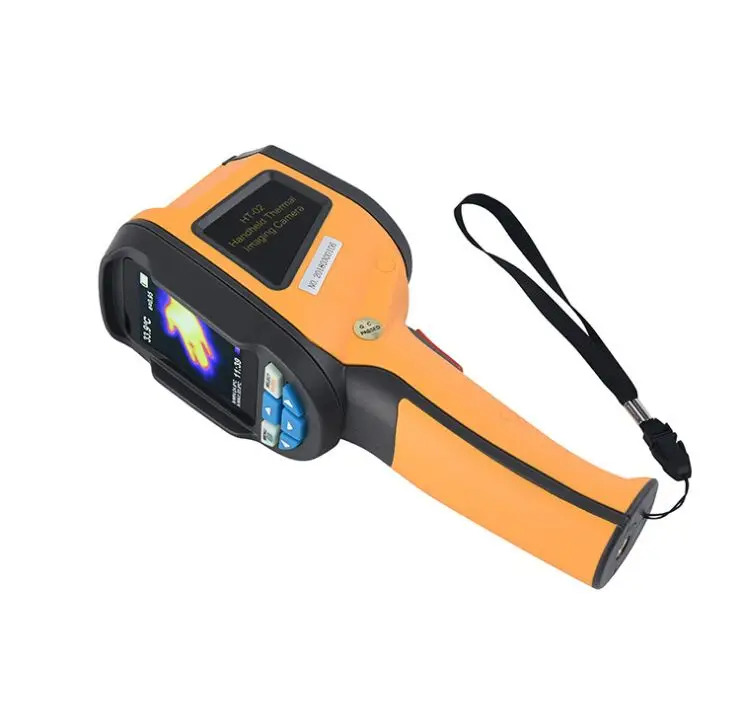 HT-02 тепловизирующая камера портативная термальная камера, тепловизор ИК Инфракрасная тепловая камера 2,4 дюймовый цветной экран
