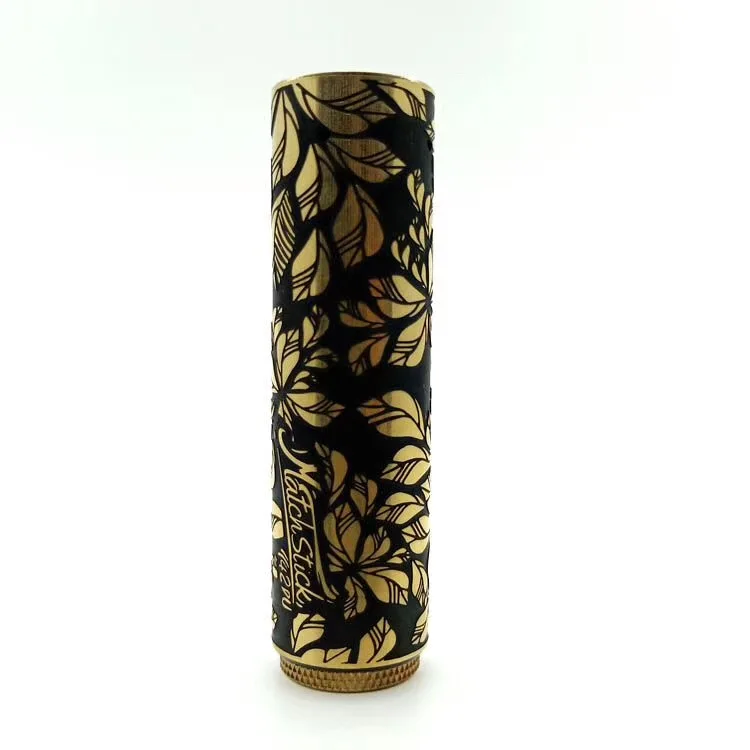 Rogue mod match stick 42pu механический мод 18650 Батарея Латунь 24 мм vape vs THC auren fit goon v1.5 rda|Моды