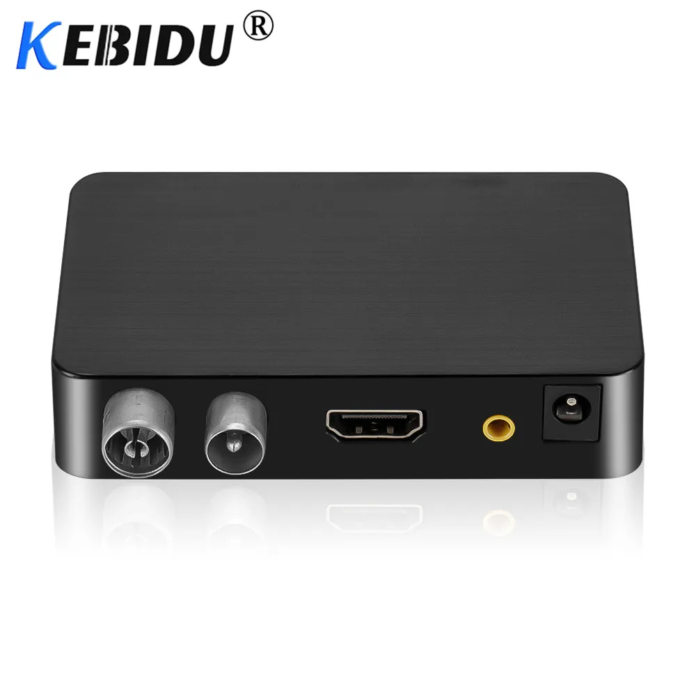 Kebidu HDMI HD 1080P DVB-T2 ТВ приставка тюнер приемник спутниковый декодер ТВ приставка ТВ тюнер DVB T2 USB2.0 Встроенный Русский Инструкция