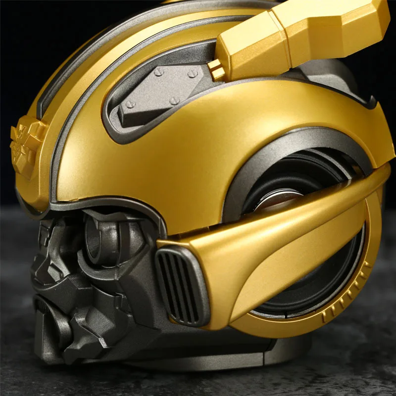 Шлем Bumblebee Bluetooth динамик Fm радио Usb Mp3 TF умный сабвуфер 5 0 портативный мини