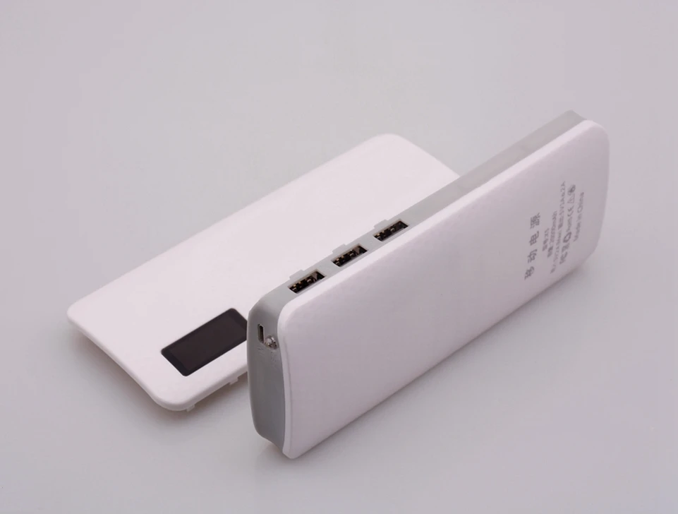 Pover Bank 20000mah (No Battery) USB Port Power Bank for Xiaomi iPhone Phone Charger Powerbank Case 18650 DIY Power Bank Box (10)