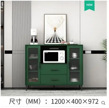 Dining cabinet Changhong glass living room wall modern simple small family microwave oven tea cabinet kitchen