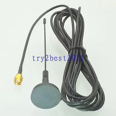 

DHL/EMS 20 Sets Antenna GPRS GSM 470/860MHZ 3dBi SMA plug pin Magnetic Base for Ham Radio -C1