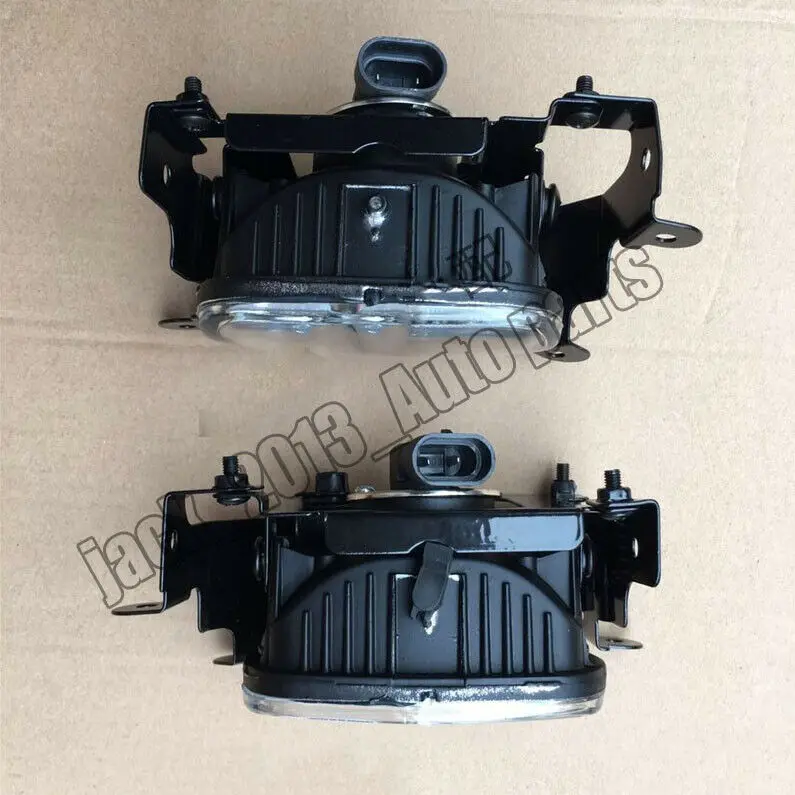 Для MITSUBISHI OUTLANDER 2004 2005 2006 Передний Бампер Пара выпуклая линза противотуманная фара лампа