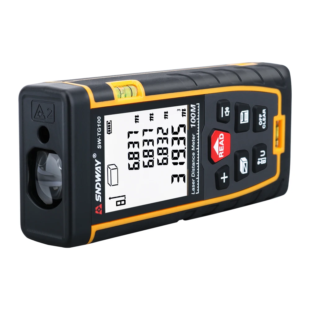 SNDWAY digital laser tape measure 100m laser distance meter ranger finder mini trena Laser Rangefinder ruler roulette telemeter SNDWAY digital laser tape measure 100m laser distance meter ranger finder mini trena Laser Rangefinder ruler roulette telemeter