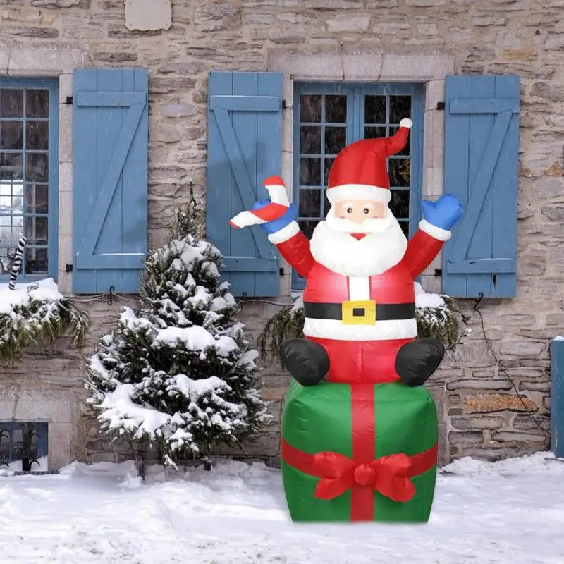 

1.8m Santa Claus Inflatable Toy Outdoors Christmas Decor Yard Arch Ornament