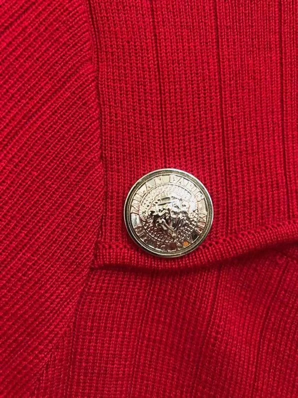 Новинка, красный, белый, черный, сексуальный свитер с дырочками, женский воротник-стойка, полный пуловер, однотонный