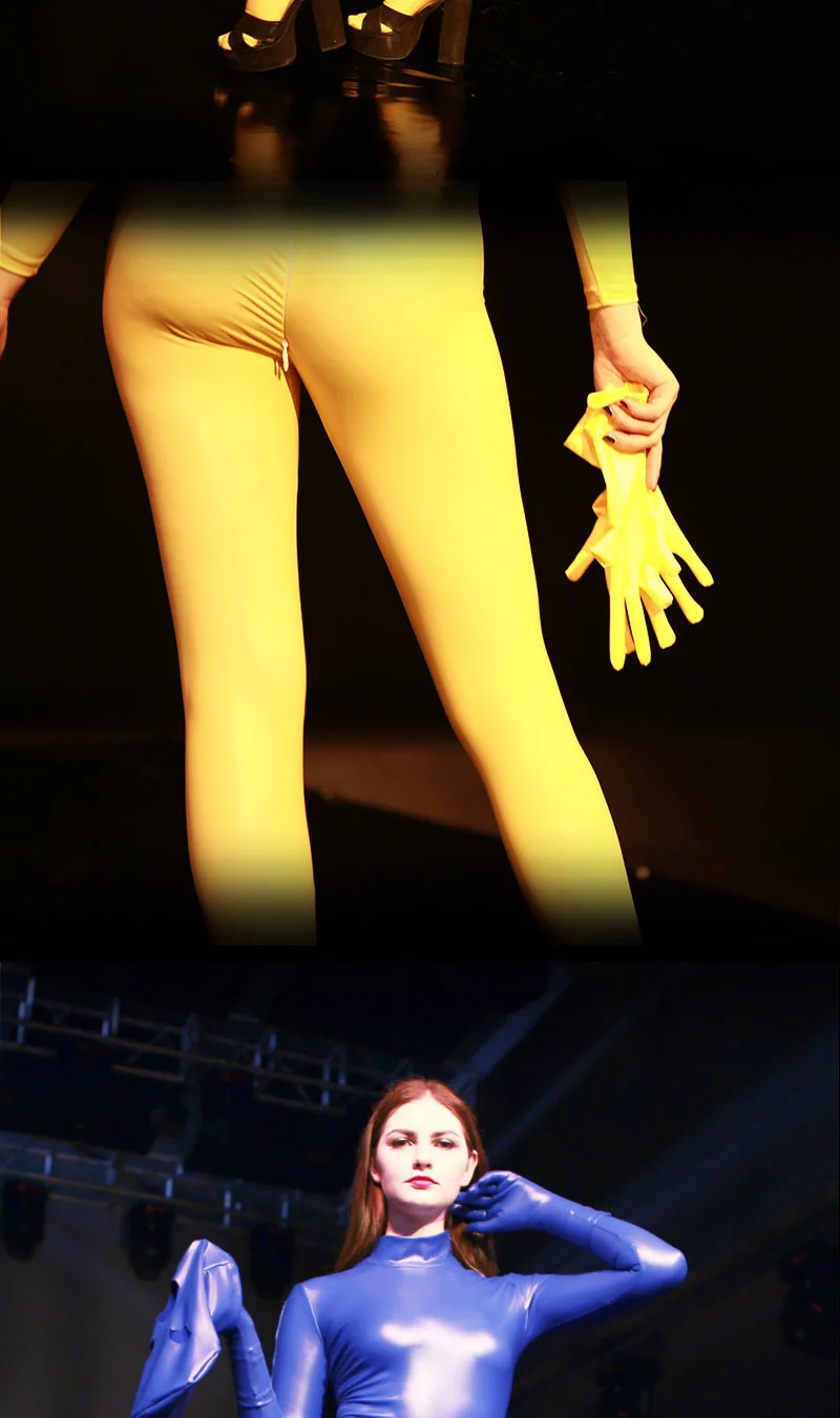 Ecoosexy 3pcs Set Woman Zip Open Crotch Catsuit Faux Leather Stage Straitjacket Zentai Full Tights Latex Leotard Pu Long Sleeve Jumpsuit -Zentai shop online H2a0ccf35bbe74e33932e21a075b5cafae.jpg