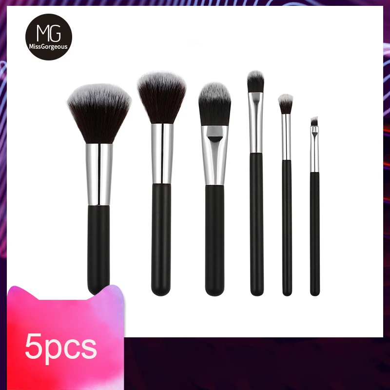 6 шт./упаковка набор профессиональных кистей для макияжа|Аппликатор теней век| |