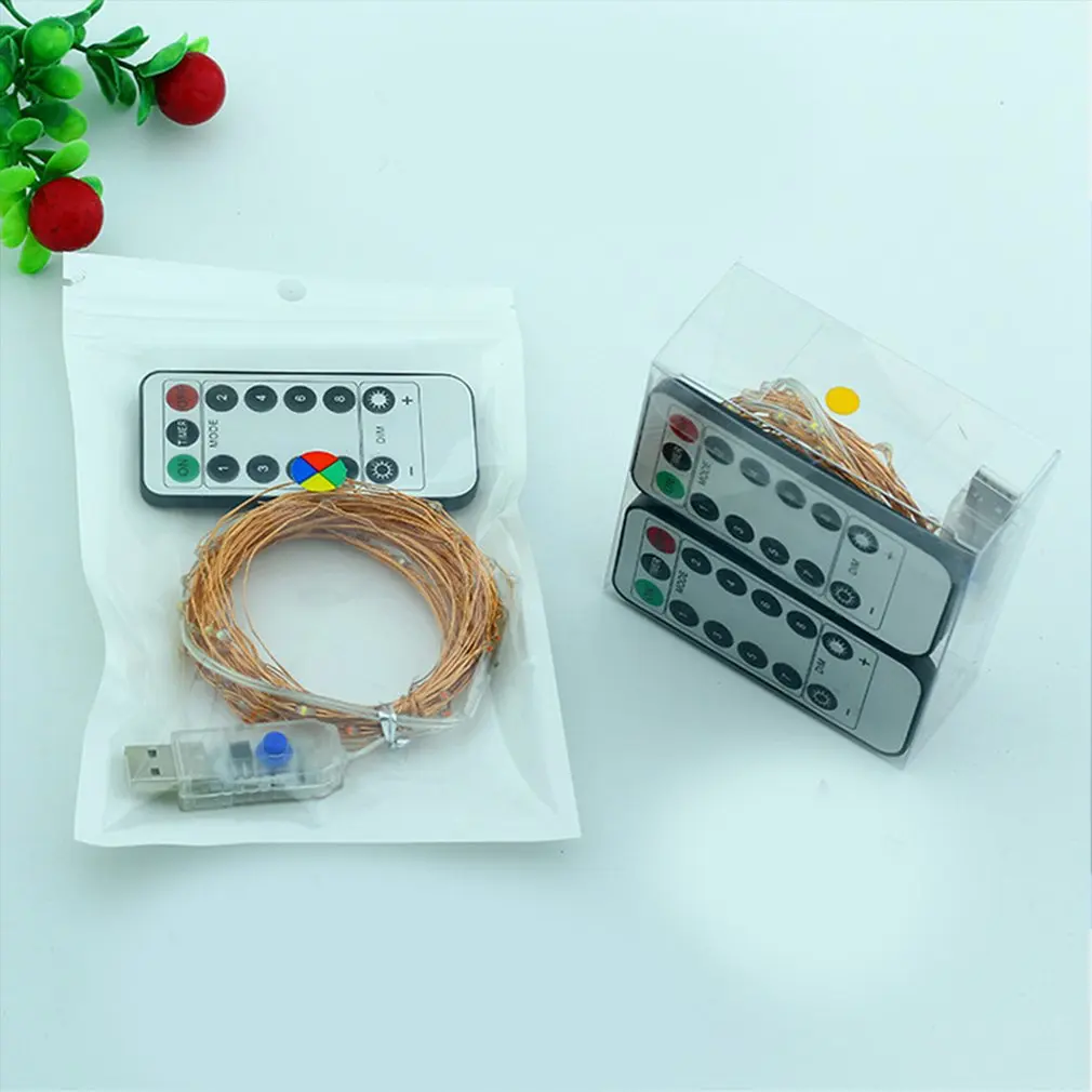 DIY Led Солнечный сад водонепроницаемый медный провод гирлянда теплый белый/красочный/белый светильник holliday светильник Ночной светильник s украшение дома