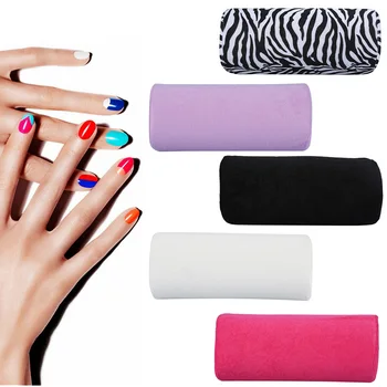

5 ColorProfessional Nail Art Product Salon Hand Rest Cushion Detachable Washable Arm Rest Nail Art Soft Sponge Manicure Mat Pad