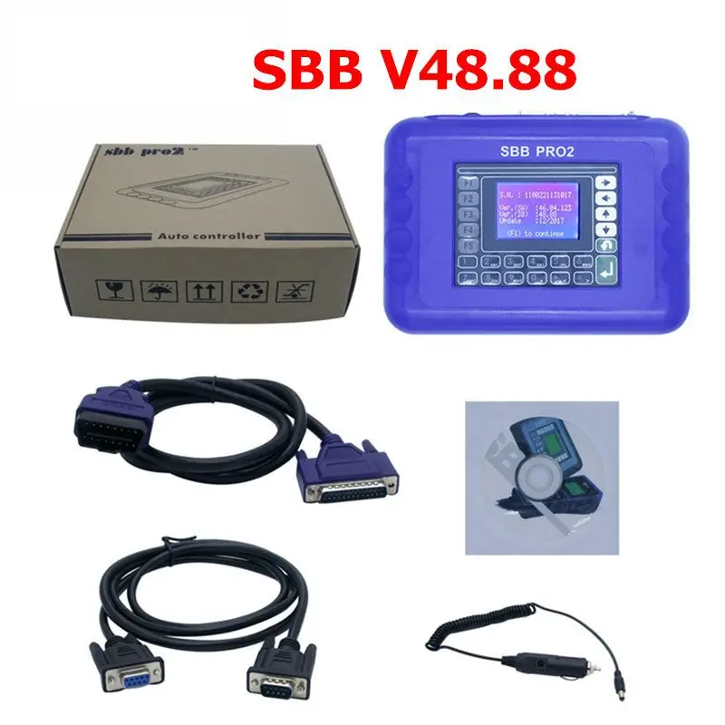 SBB V48.99 V48.88 v48.02 ключевой программист добавить новые автомобили обновление SBB v3.02 такая же Функция как CK100+ 2 цвета мини ZED BULL - Цвет: 48.88