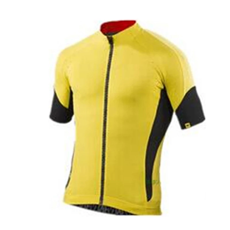 Mavic мужские велосипедные Трикотажные изделия с коротким рукавом велосипед рубашки MTB велосипед Jeresy одежда велосипедная Ropa Maillot Ciclismo - Цвет: 7