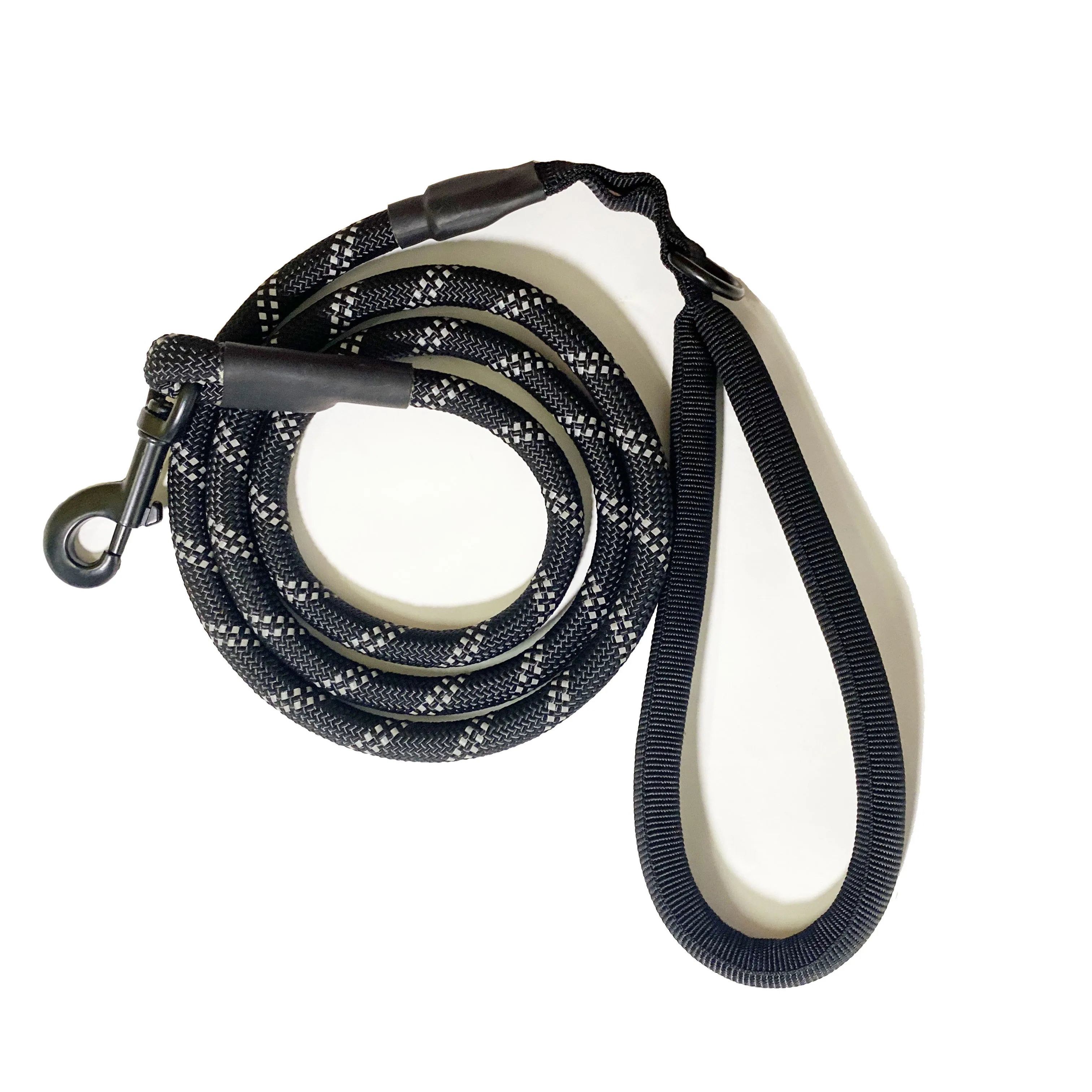 Odblaskowa smycz dla małych, średnich i dużych psów, do biegania na świeżym powietrzu, spacerów, treningu, bezpieczna nylonowa lina dla psa, obroża