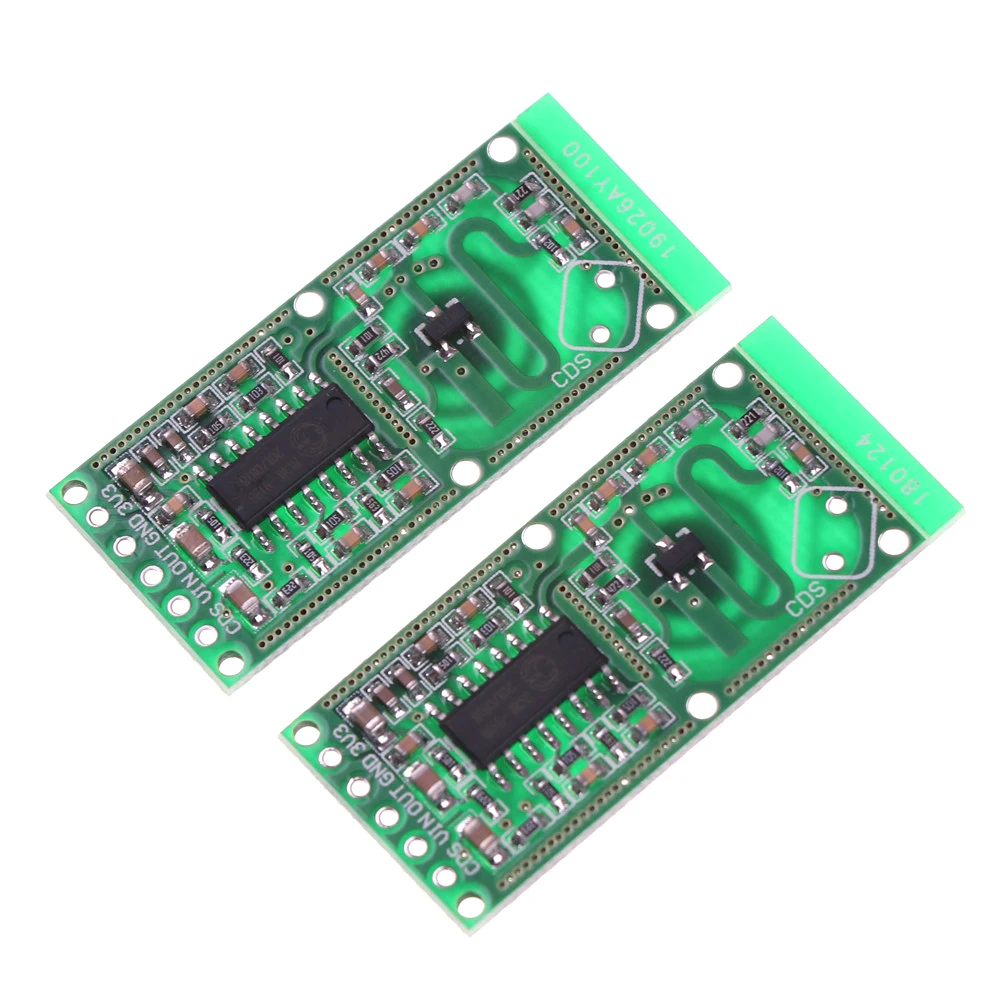 

2pcs Penetrating Detection RCWL-0516 Microwave Radar Sensor Human Body Induction Switch Module Intelligent Detector 3.3V Output