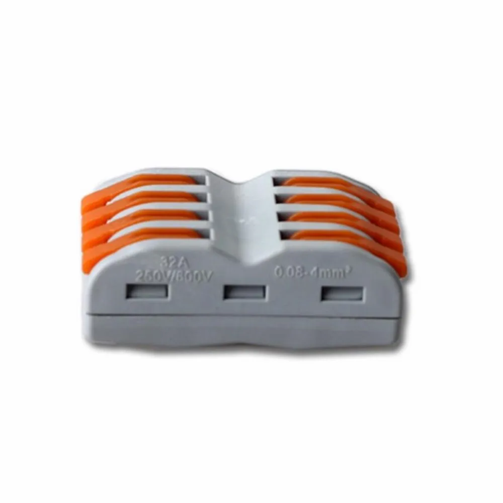

PCT 104 Compact Connector 4 pin Conductor Terminal Block With Lever AWG 28-12