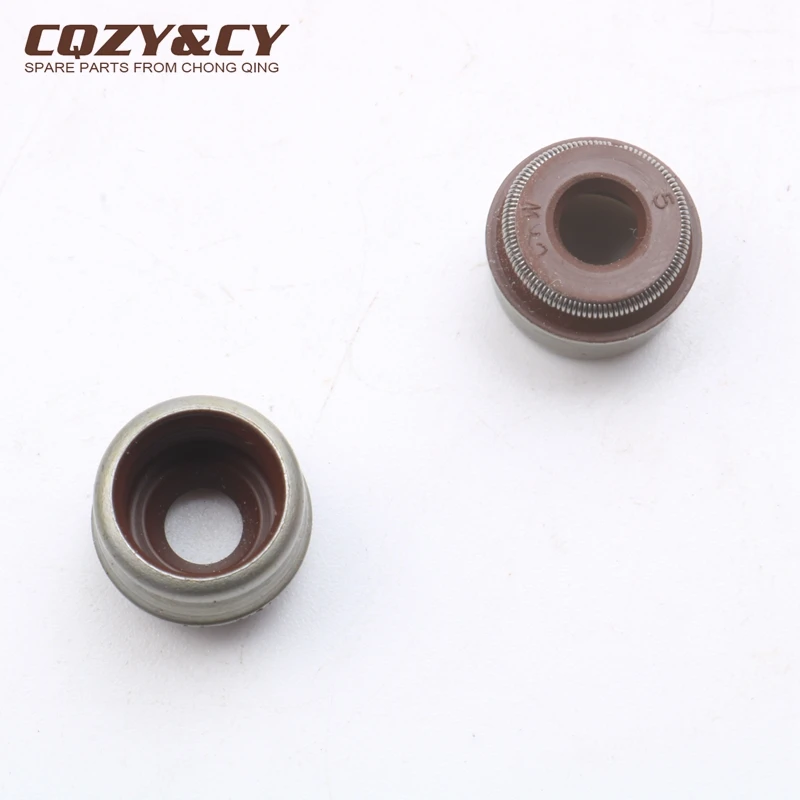 Valve stem oil seal for Aprilia Sport City One 50 125 250 300 Shiver Gt 750 Srv-Srv Abs Atc 850 436438 100669210 4-stroke