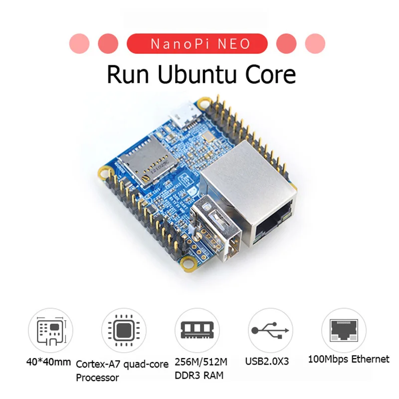 

3 Allwinner H5,64 Bit High-performance,Quad-Core A53 Demo Board, Running UbuntuCore