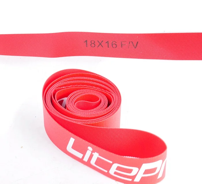 18 1Pair 1 пара LITEPRO нейлон герметизирующий слой бескамерной шины для велосипедов обод подкладка 14/16/18/20 дюймов 406 451 складной велосипед шины велосипедные аксессуары - Цвет: 18 1Pair